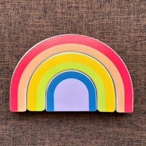 KiwiCo Rainbow Wood Toy
